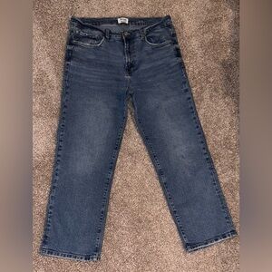 Kensie Women’s  Dark Blue High Rise Straight Jeans